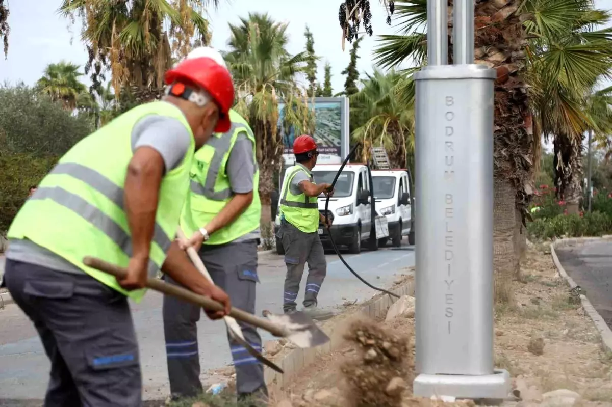 Bodrum’da Turgutreis Aydınlatma Projesi Gelişiyor