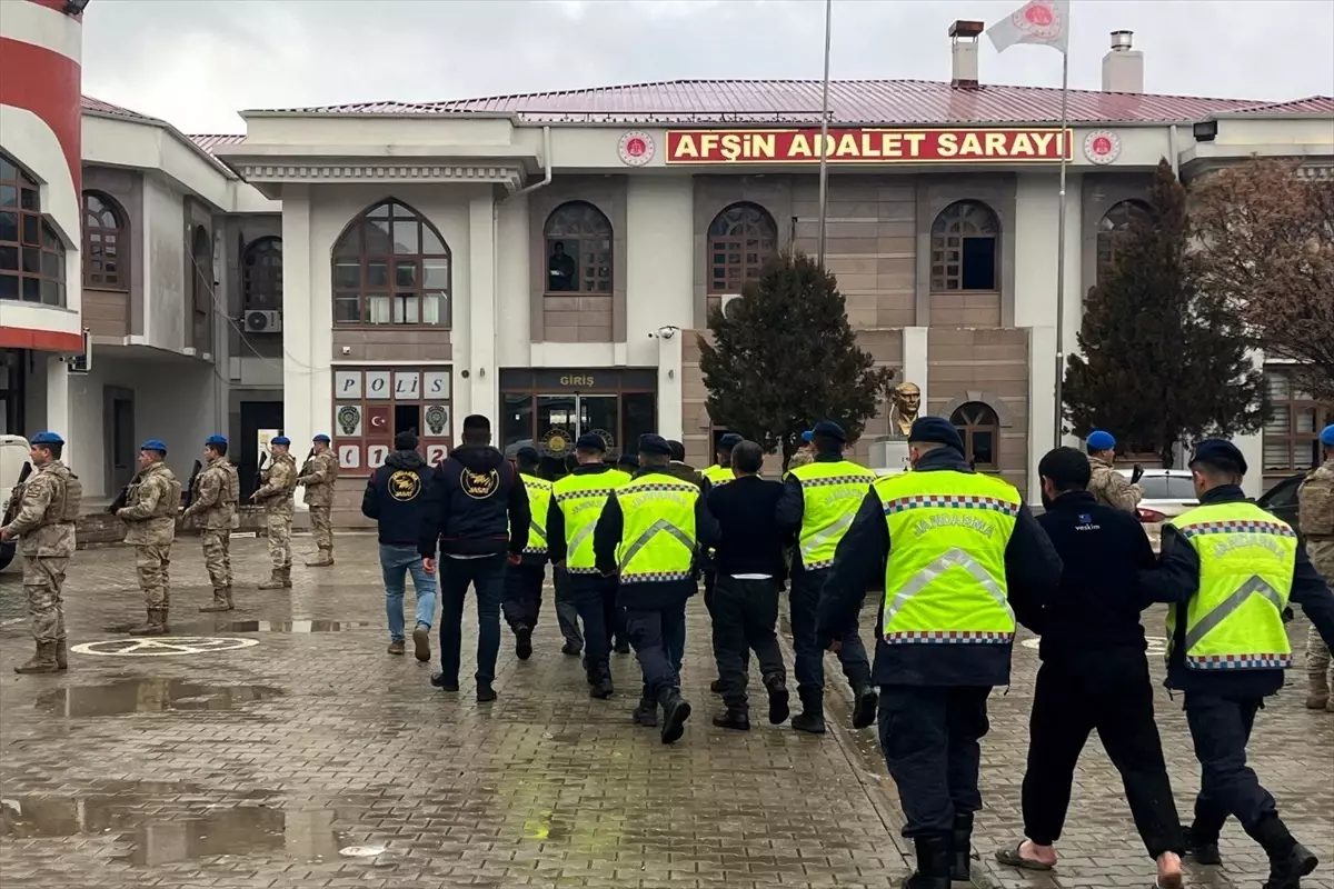 Afşin’de 4 Firari Hükümlü Yakalandı