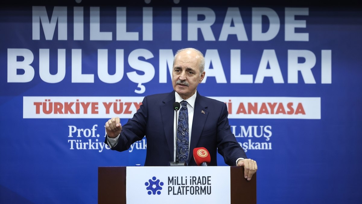 Numan Kurtulmuş’tan yeni anayasa mesajı: Anayasa meselesi, milletin meselesi haline gelmelidir