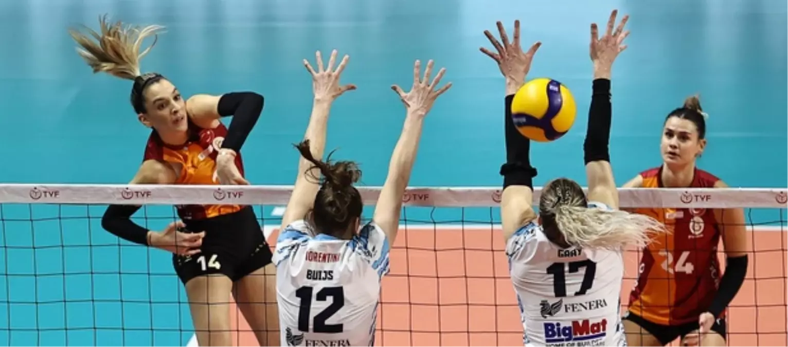 Galatasaray Daikin Kadın Voleybol Takımı CEV Challenge Kupası’nda Mağlup Oldu